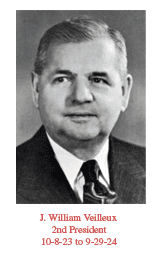 J. William Veilleux, 2nd President