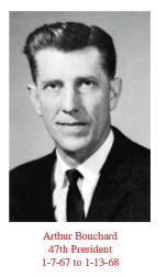 Arthur Bouchard, 47th President