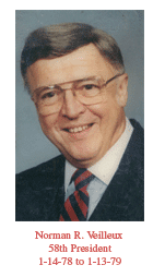 Norman R. Veilleux, 58th President